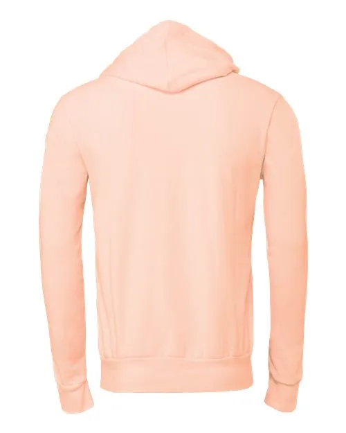 BELLA   CANVAS Sponge Fleece Hoodie 3719 Peach