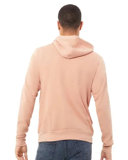 BELLA   CANVAS Sponge Fleece Hoodie 3719 Peach