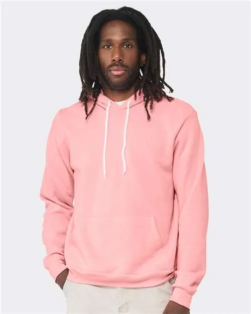 BELLA   CANVAS Sponge Fleece Hoodie 3719 Peach