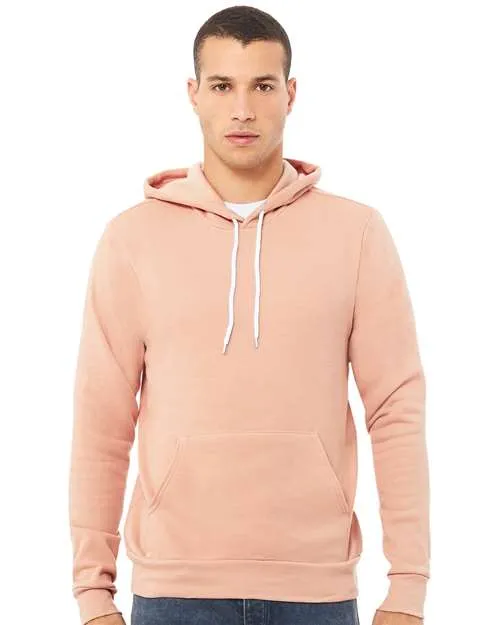 BELLA   CANVAS Sponge Fleece Hoodie 3719 Peach