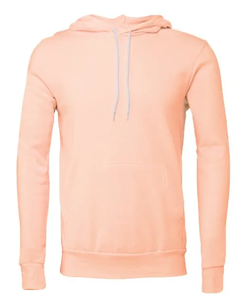 BELLA   CANVAS Sponge Fleece Hoodie 3719 Peach