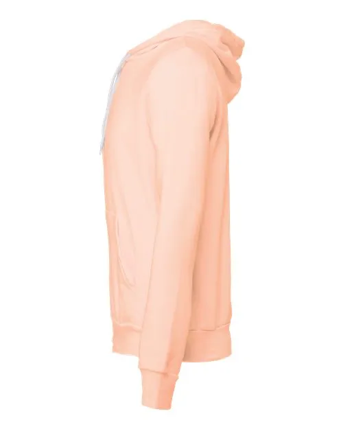 BELLA   CANVAS Sponge Fleece Hoodie 3719 Peach