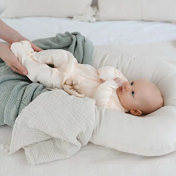 Cam Cam Muslin Baby Swaddle - Light Sand