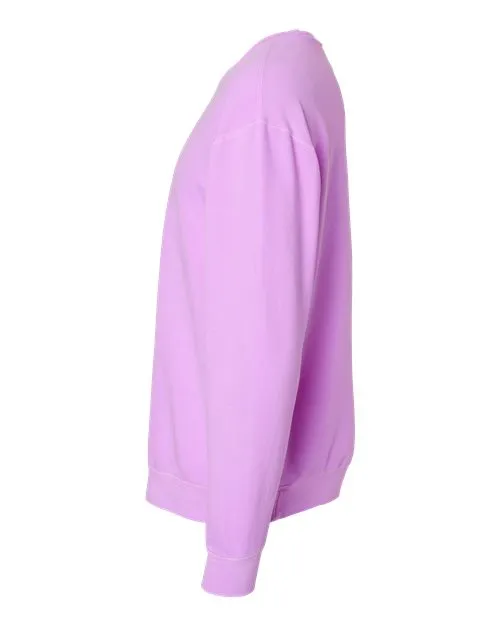 Comfort Colors Garment-Dyed Lightweight Fleece Crewneck Sweatshirt 1466