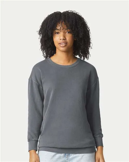 Comfort Colors Garment-Dyed Lightweight Fleece Crewneck Sweatshirt 1466