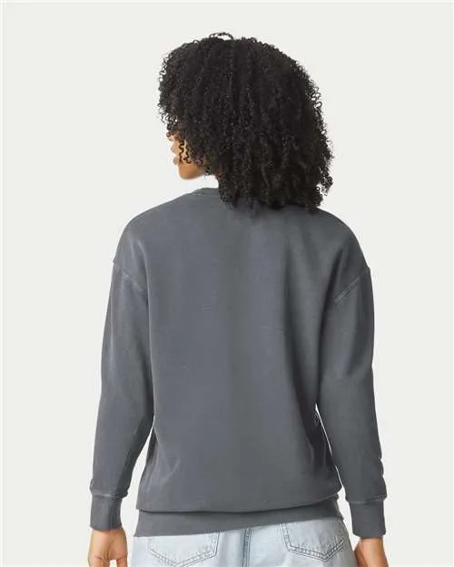 Comfort Colors Garment-Dyed Lightweight Fleece Crewneck Sweatshirt 1466