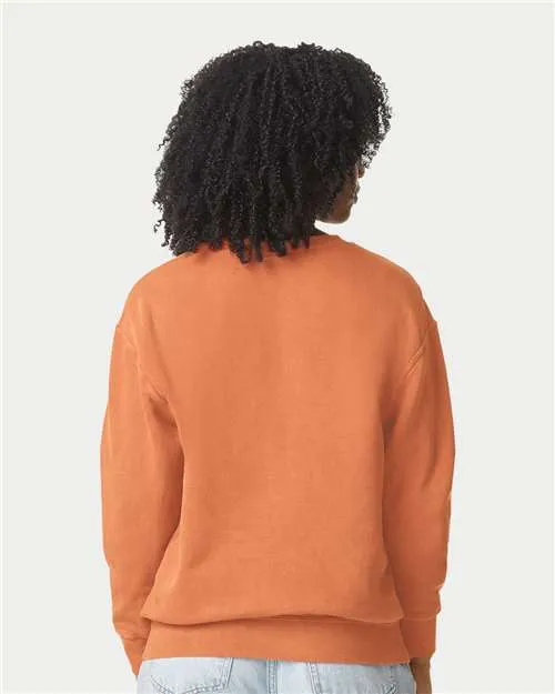 Comfort Colors Garment-Dyed Lightweight Fleece Crewneck Sweatshirt 1466