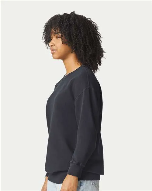 Comfort Colors Garment-Dyed Lightweight Fleece Crewneck Sweatshirt 1466
