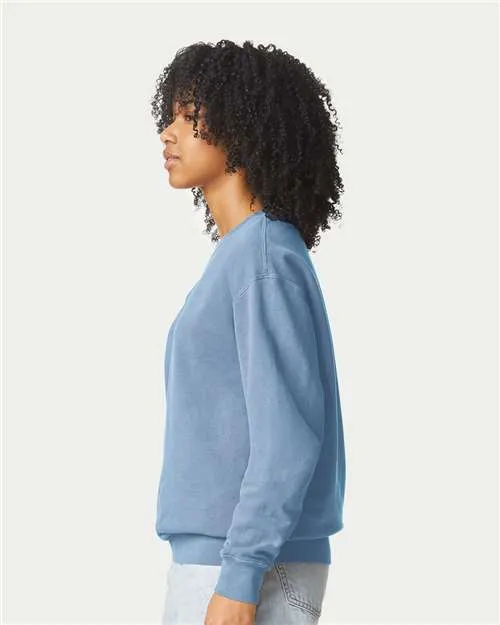 Comfort Colors Garment-Dyed Lightweight Fleece Crewneck Sweatshirt 1466