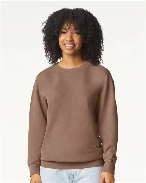 Comfort Colors Garment-Dyed Lightweight Fleece Crewneck Sweatshirt 1466