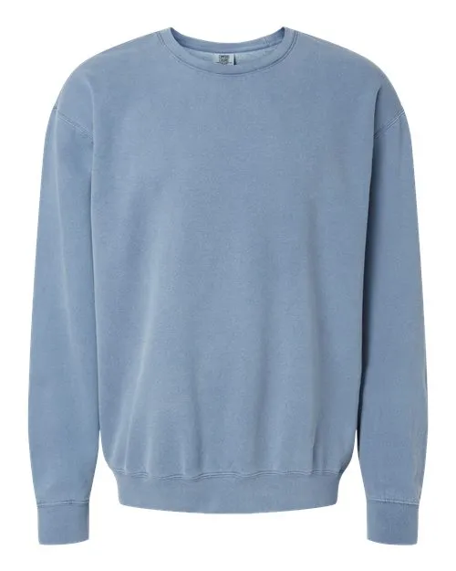 Comfort Colors Garment-Dyed Lightweight Fleece Crewneck Sweatshirt 1466