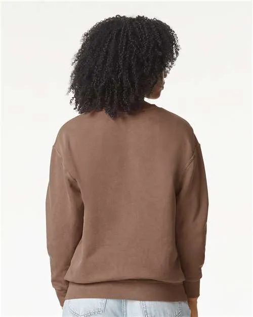 Comfort Colors Garment-Dyed Lightweight Fleece Crewneck Sweatshirt 1466