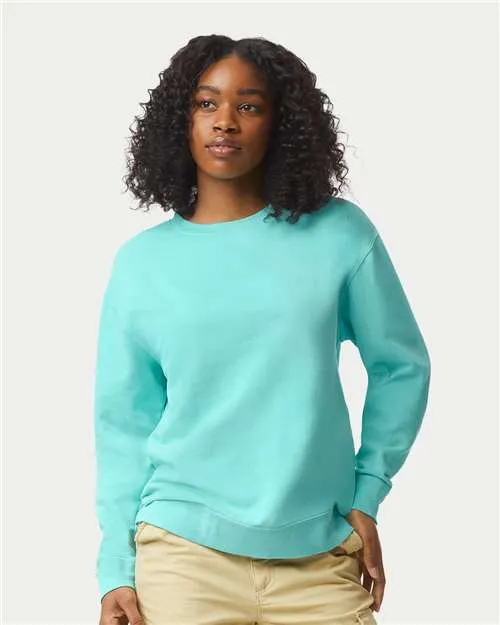 Comfort Colors Garment-Dyed Lightweight Fleece Crewneck Sweatshirt 1466