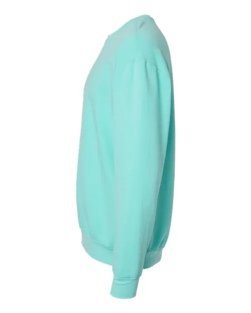 Comfort Colors Garment-Dyed Lightweight Fleece Crewneck Sweatshirt 1466