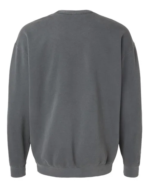 Comfort Colors Garment-Dyed Lightweight Fleece Crewneck Sweatshirt 1466