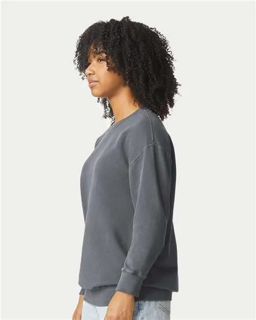 Comfort Colors Garment-Dyed Lightweight Fleece Crewneck Sweatshirt 1466