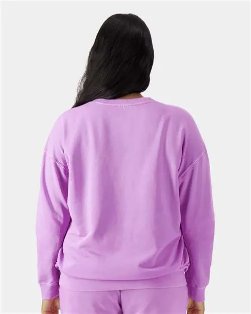 Comfort Colors Garment-Dyed Lightweight Fleece Crewneck Sweatshirt 1466