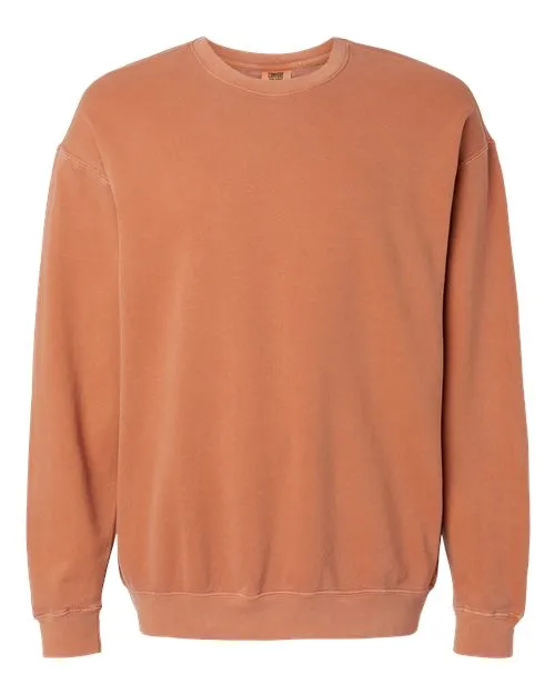 Comfort Colors Garment-Dyed Lightweight Fleece Crewneck Sweatshirt 1466