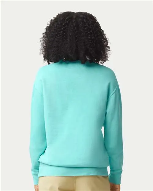 Comfort Colors Garment-Dyed Lightweight Fleece Crewneck Sweatshirt 1466