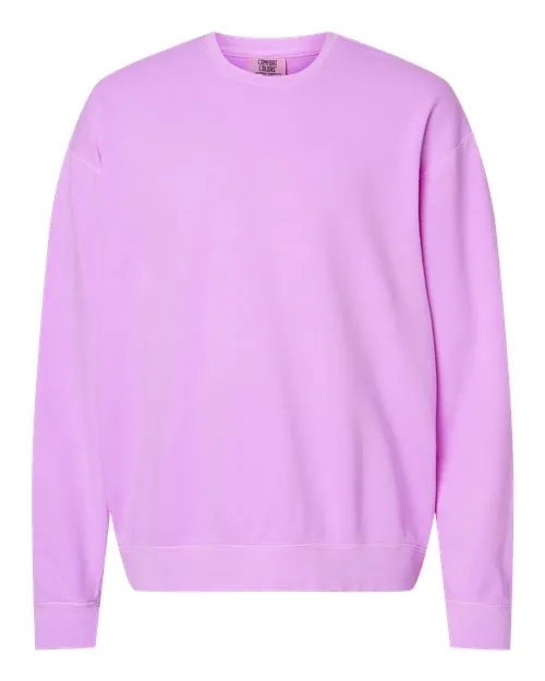Comfort Colors Garment-Dyed Lightweight Fleece Crewneck Sweatshirt 1466