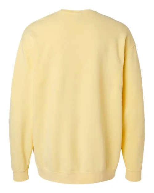 Comfort Colors Garment-Dyed Lightweight Fleece Crewneck Sweatshirt 1466