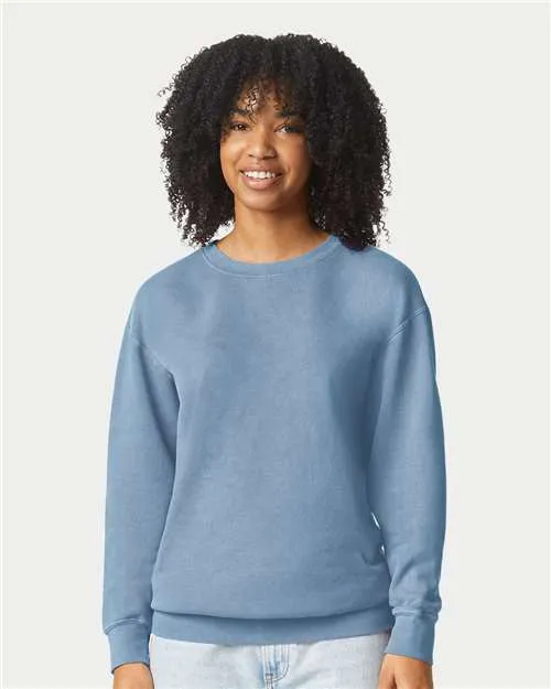 Comfort Colors Garment-Dyed Lightweight Fleece Crewneck Sweatshirt 1466