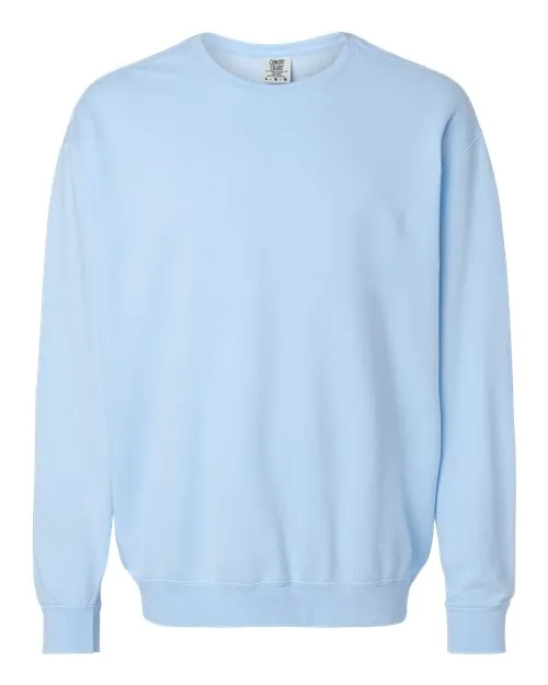 Comfort Colors Garment-Dyed Lightweight Fleece Crewneck Sweatshirt 1466