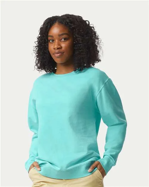 Comfort Colors Garment-Dyed Lightweight Fleece Crewneck Sweatshirt 1466