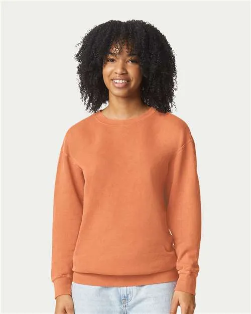 Comfort Colors Garment-Dyed Lightweight Fleece Crewneck Sweatshirt 1466