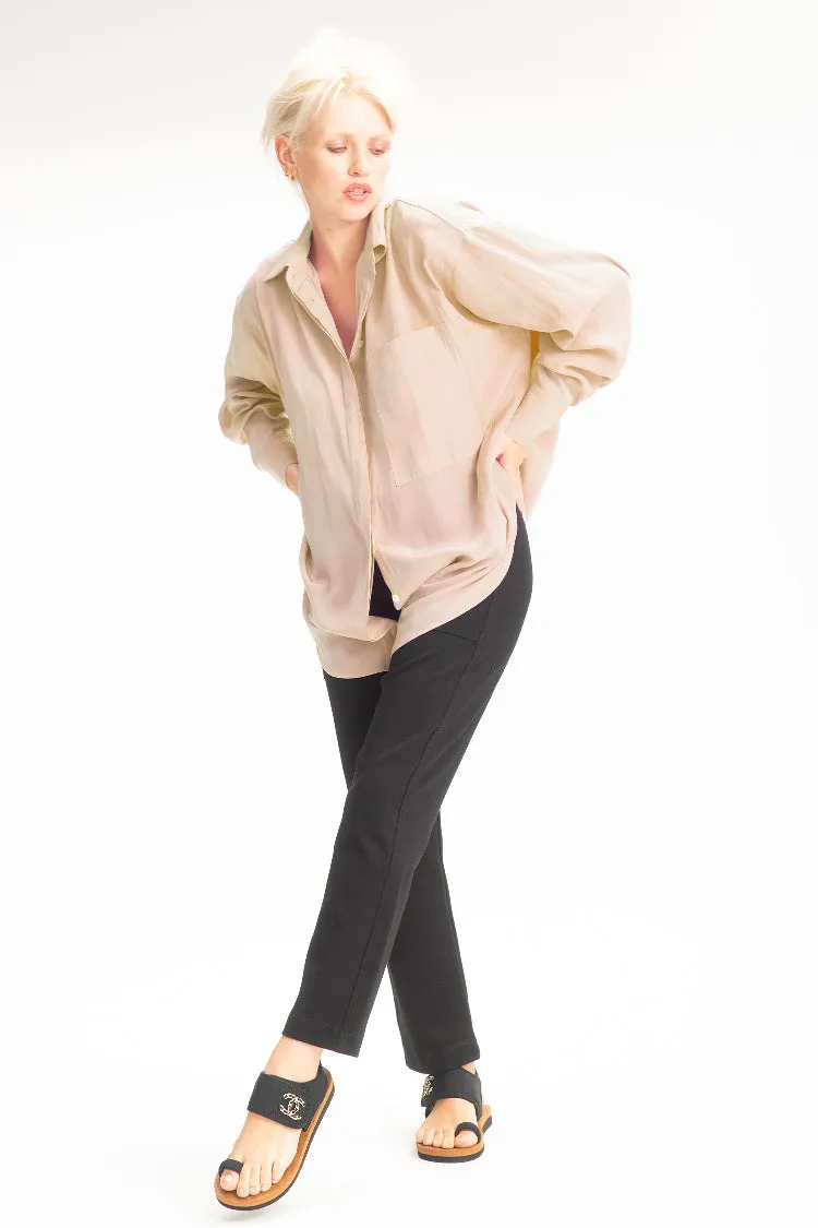 Relaxed Pocket Shirt in Pearl